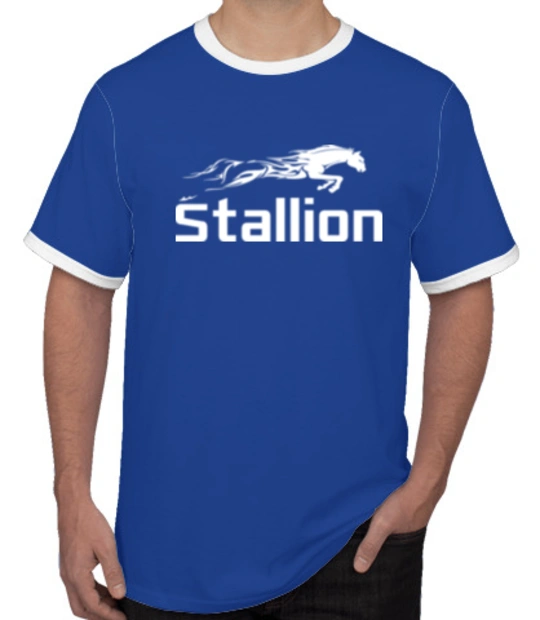 Create From Scratch: Men's T-Shirts stallion-- T-Shirt