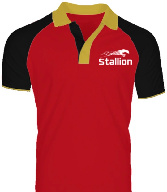 Create From Scratch: Men's Polos Stallion-- T-Shirt