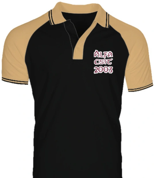 Create From Scratch: Men's Polos Alfa-Logo- T-Shirt