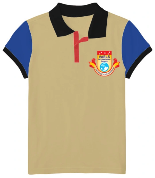 Kids Polo Shirts VAELS-International-School-Logo T-Shirt
