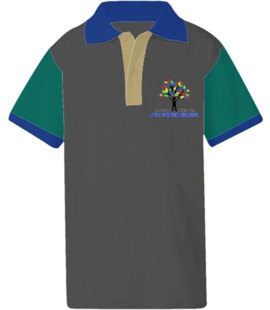 Rocori-Schools-Little-Spartans-Preschool-Logo - Boys Polo T-shirt