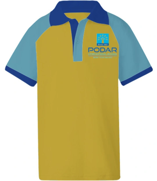 Kids Polo Shirts Podar-International-School T-Shirt