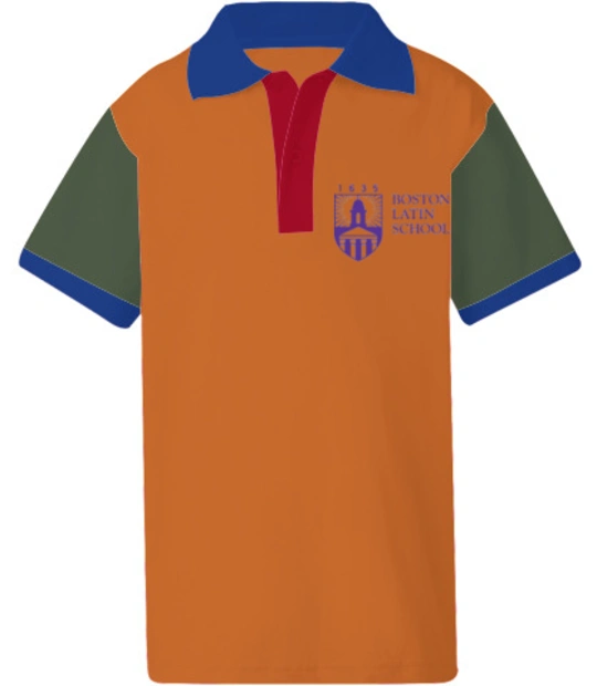 Kids Polo Shirts Boston-Latin-School-Logo T-Shirt