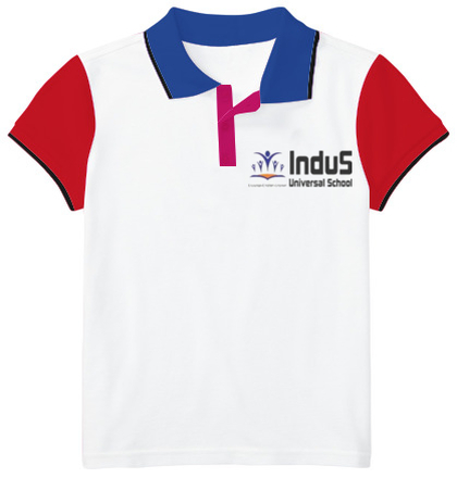 Indus-Universal-School-Logo T-Shirt