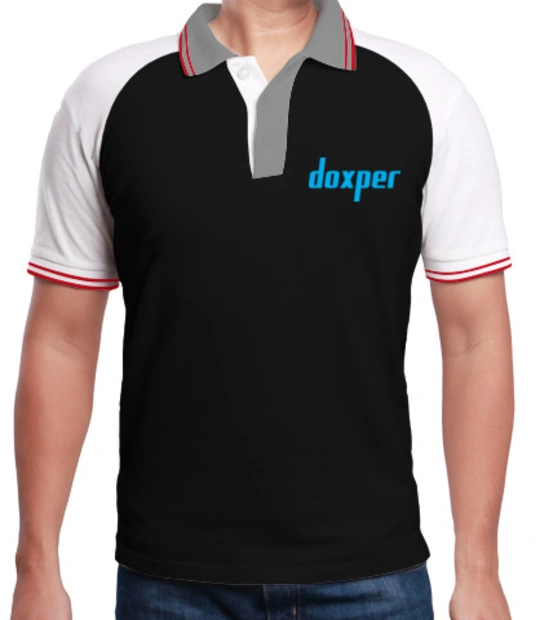 Doxper-Logo- - Raglan double tip polo 