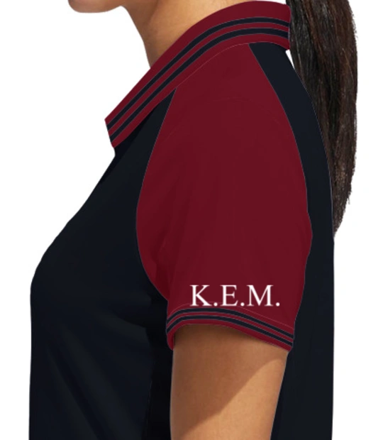 women-Kem left sleeve of polo in UK