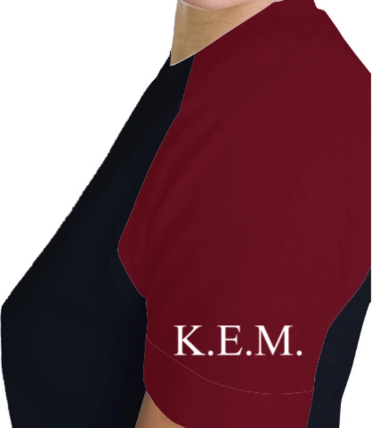hlf-KEM-wmn left sleeve of tshirt in UK