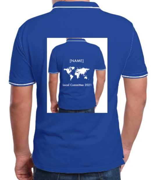 iasteroyalblue back of polo in UK
