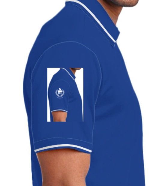 iasteroyalblue right sleeve of polo in UK