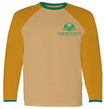 Green-Field-English-School-Logo T-Shirt
