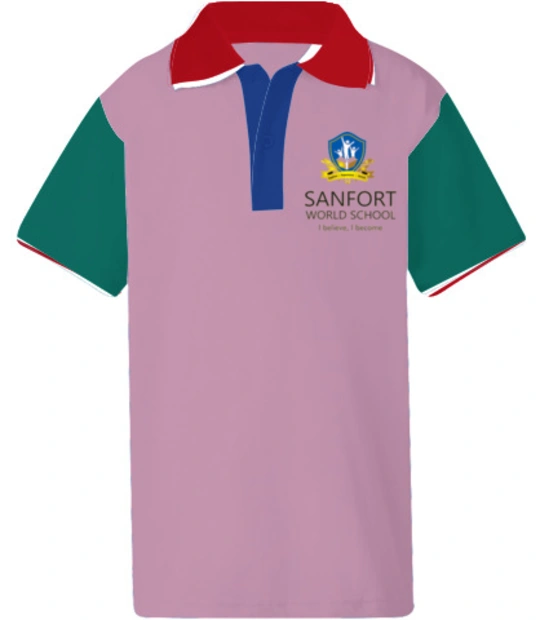 Kids Polo Shirts Sanfort-World-School T-Shirt