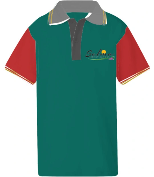 Selma-adult-school -  Boys double tipping polo t-shirt                                                                   