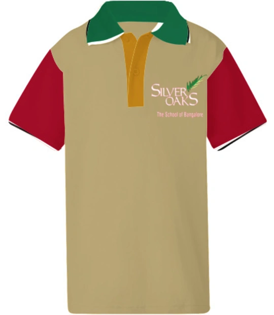 Kids Polo Shirts Silver-Oaks-The-School-Of-Bangalore T-Shirt