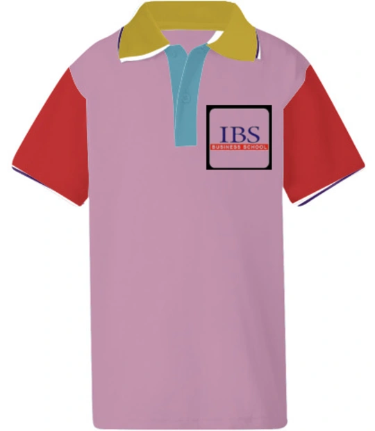 IBS-Business-School - Boys Raglan polo t-shirt single tipping