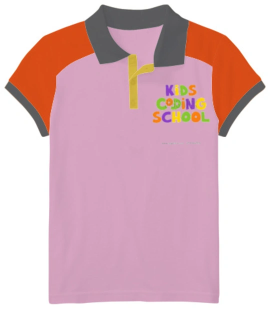 Kids Polo Shirts Kids-Coding-School T-Shirt
