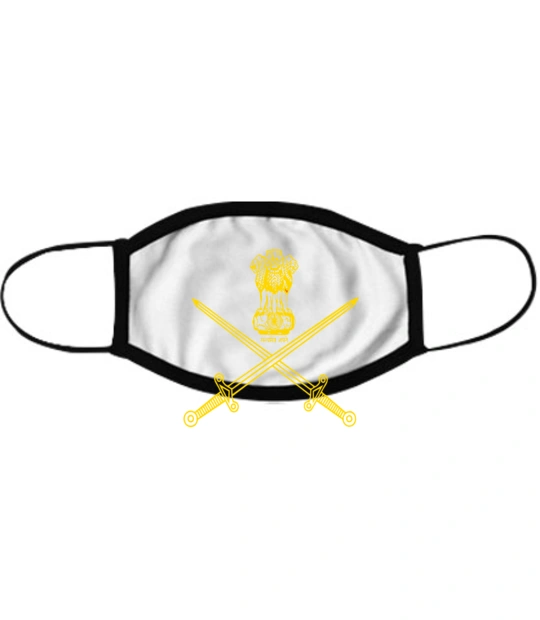 Solar seal logo white polo IndiaArmyW T-Shirt