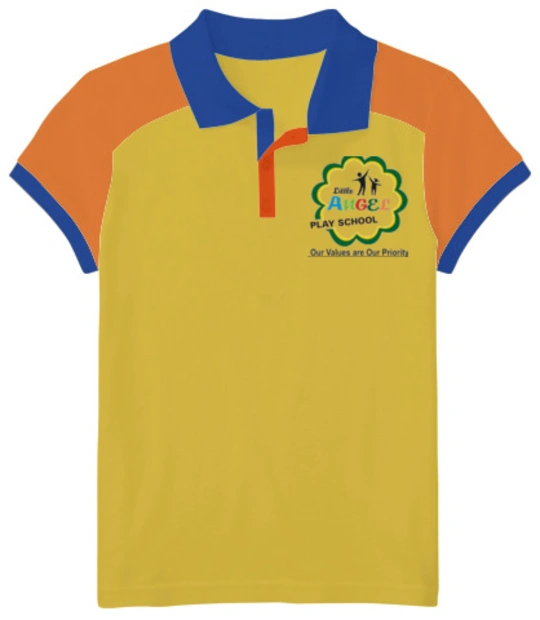 Kids Polo Shirts Little-Angel-Play-School T-Shirt