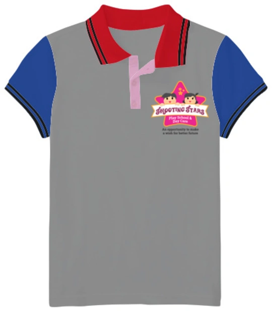 Kids Polo Shirts Shooting-Stars-Playschool T-Shirt