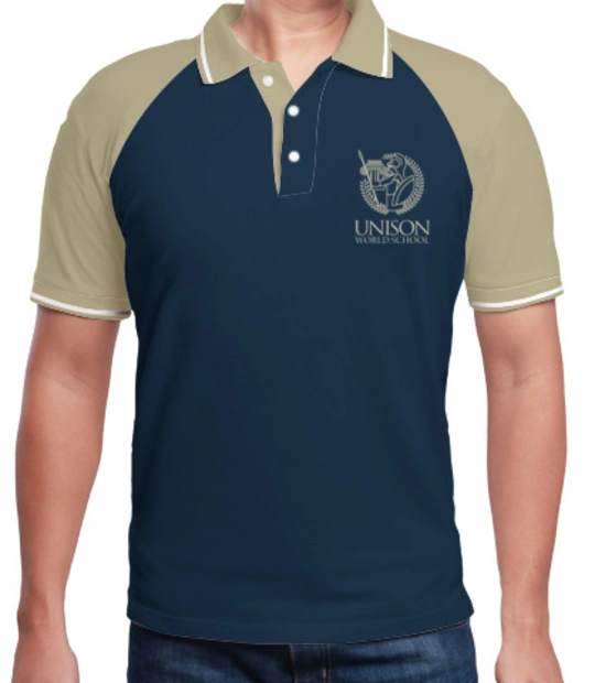 Collartshirt unison-world-school-alumni-class-of--reunion-polo-single-tip T-Shirt