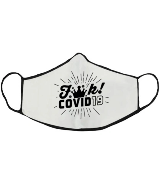 F*%kcovid - Reusable 2-Layered Cloth Mask