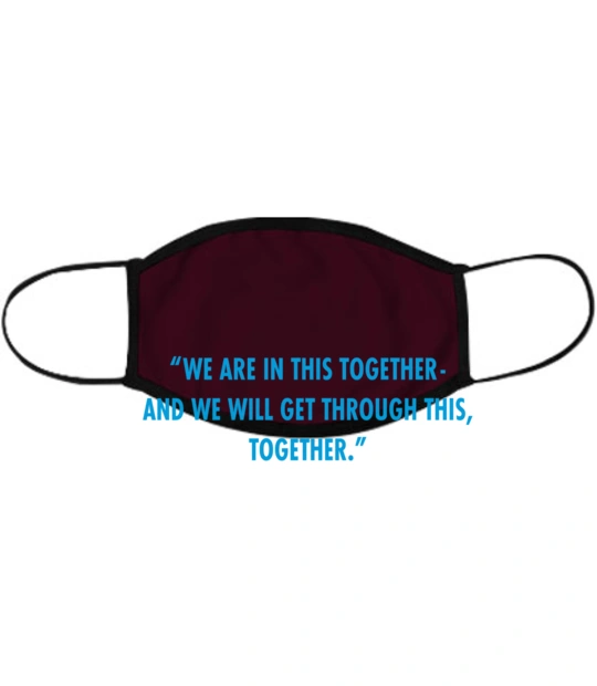 We-are-together - Reusable 2-Layered Cloth Mask