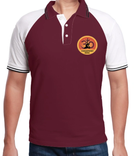 Create From Scratch: Men's Polos Yogapoint-Logo- T-Shirt