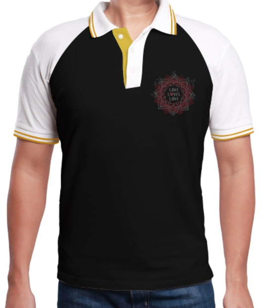 SRA-Logo- - Raglan Polo t-shirt