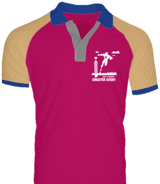 Create From Scratch: Men's Polos GGGG-Logo- T-Shirt