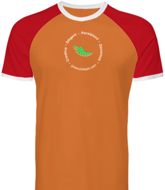 Create From Scratch: Men's T-Shirts Green-Chilli-Adv- T-Shirt