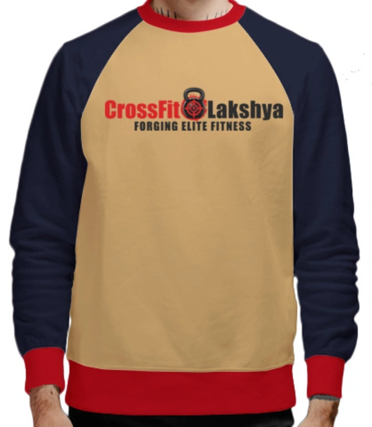 Crossfit-logo-. - Raglan sweatshirt