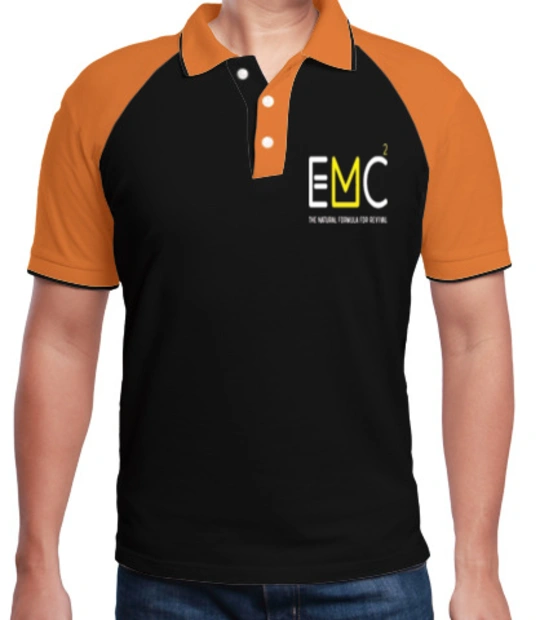 Create From Scratch: Men's Polos EMC-logo- T-Shirt