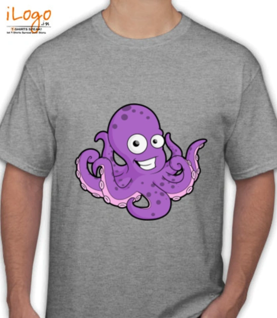 T shirts octopus-purple T-Shirt