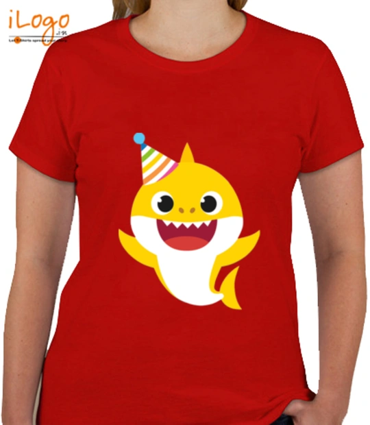 T shirts yellw-shrk T-Shirt