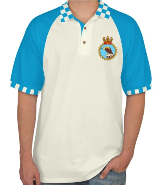 Indian INS-TARAGIRI-EMBLEM-POLO T-Shirt