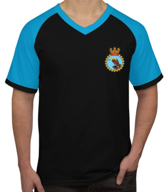 Indian Navy Roundneck T-Shirts INS-TARAGIRI-EMBLEM-T-SHIRT T-Shirt