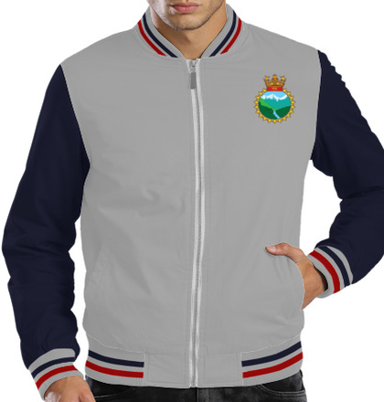  INS-Ganga-emblem-JACKET T-Shirt