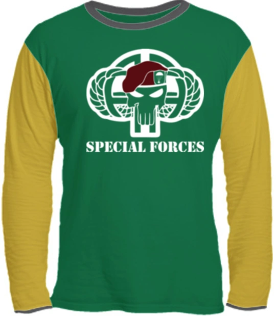 Special people are born in Special-Forces-Logo- T-Shirt