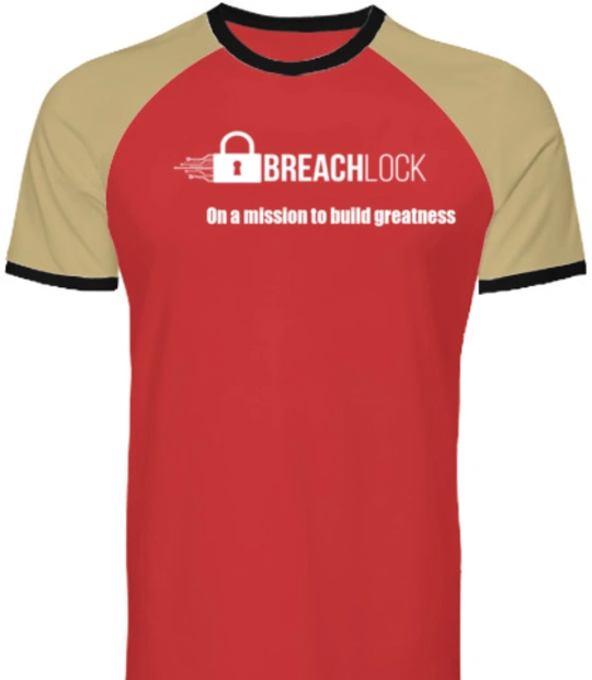 Create From Scratch: Men's T-Shirts Breach-Lock-Logo- T-Shirt