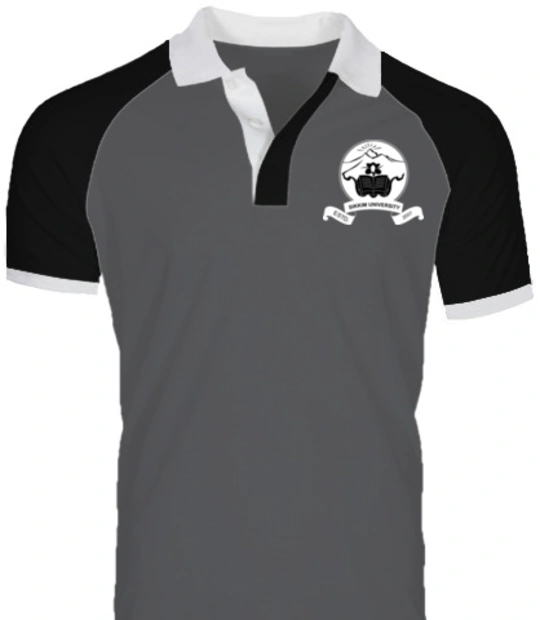 Create From Scratch: Men's Polos Sikkim-Univ- T-Shirt