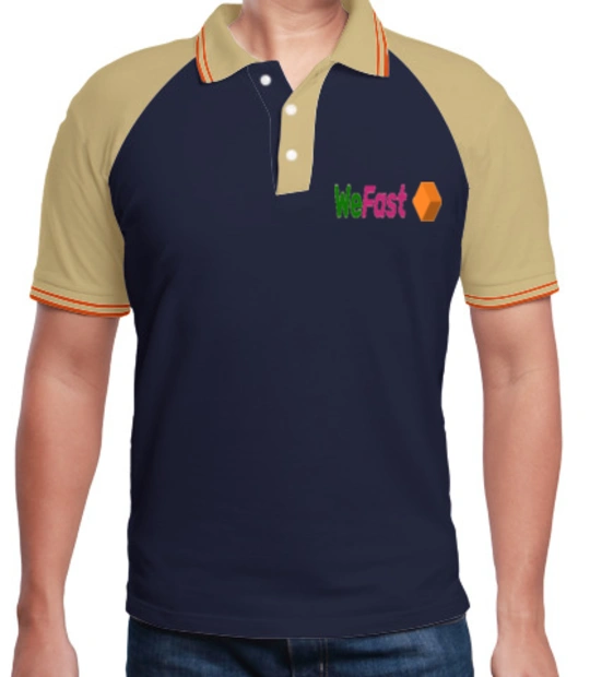 Create From Scratch: Men's Polos We-fast-logo- T-Shirt