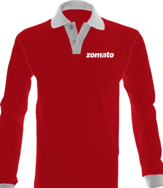 Create From Scratch: Men's Polos ZOMATO T-Shirt