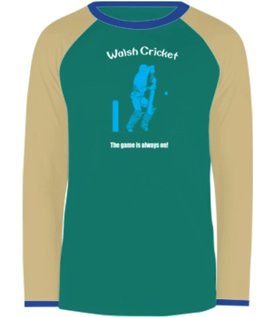 Cricket Walsh-Cricket-Logo- T-Shirt