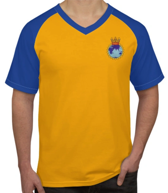 INS-Investigator-emblem-TSHIRT - v neck tshirt