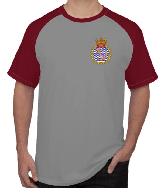 Naval INSSutlejemblem T-Shirt