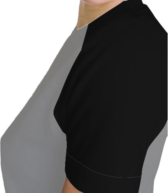 HONDA-Women%s-Round-Neck-Raglan-Half-Sleeves Left sleeve