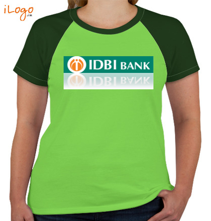  IDBI-Women%s-Round-Neck-Raglan-Half-Sleeves T-Shirt