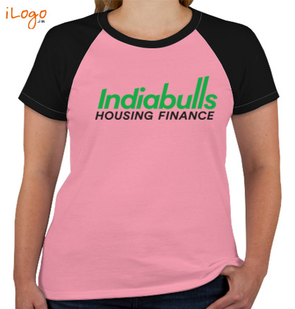  Indiabulls-Housing-Finance-Women%s-Round-Neck-Raglan-Half-Sleeves T-Shirt