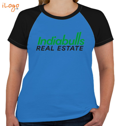  Indiabulls-Real-Estate-Women%s-Round-Neck-Raglan-Half-Sleeves T-Shirt