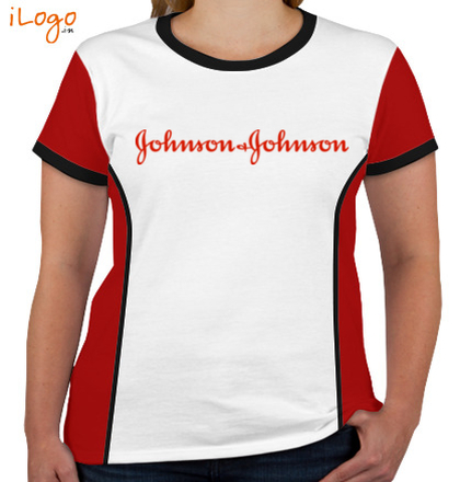  JOHNSON-AND-JOHNSON-Women%s-Round-Neck-With-Side-Panel T-Shirt