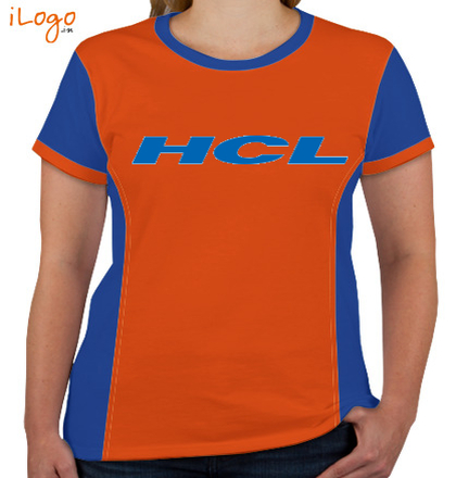  HCL-Women%s-Round-Neck-With-Side-Panel T-Shirt